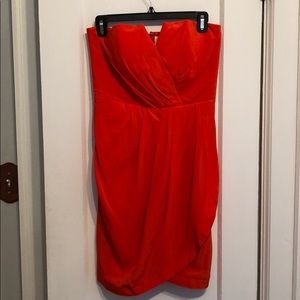 Yumi Kim orange cocktail dress